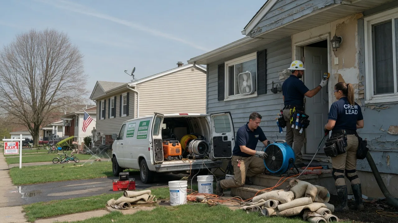 Flood Cleanup in Cynthiana, IN near me
