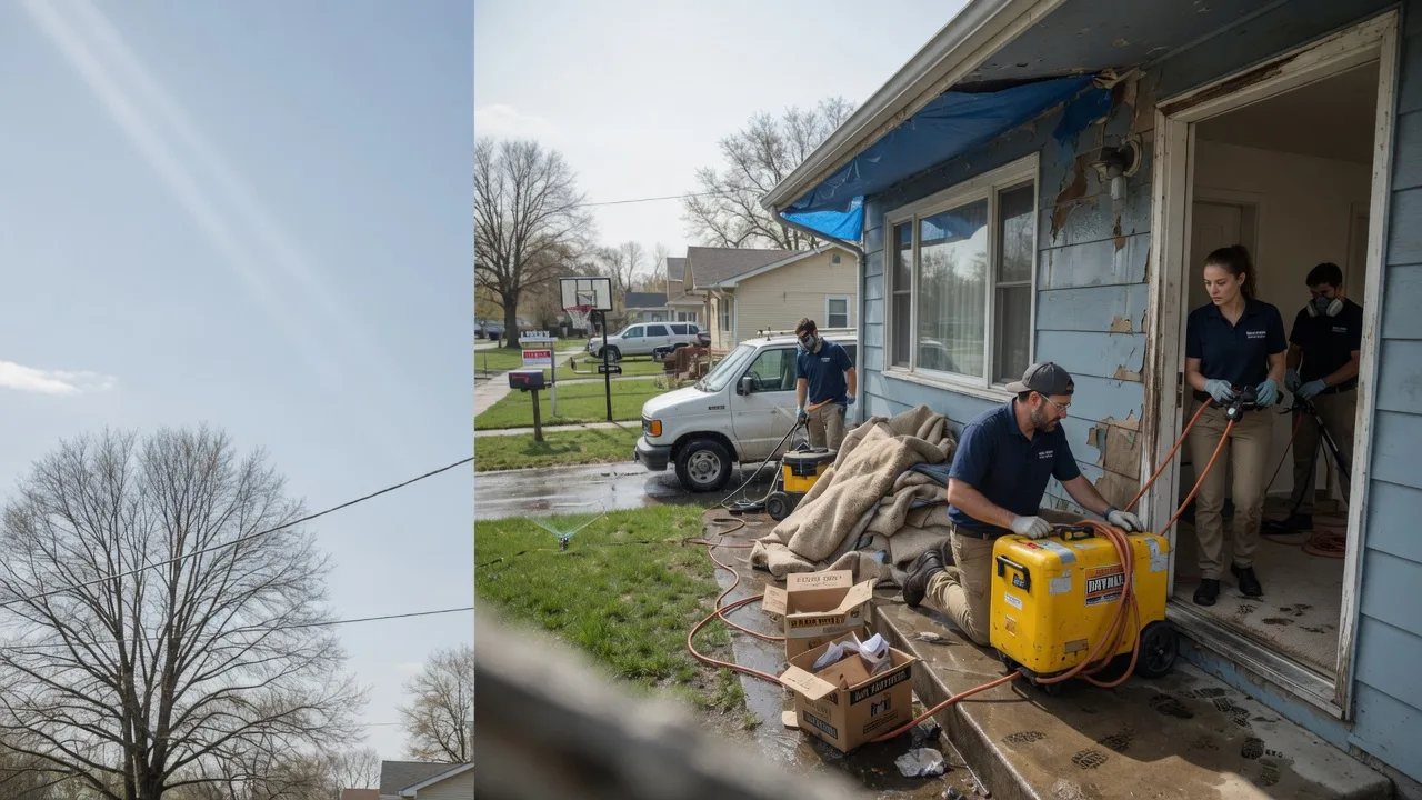 Basement Flood Cleanup in Cynthiana, IN near me